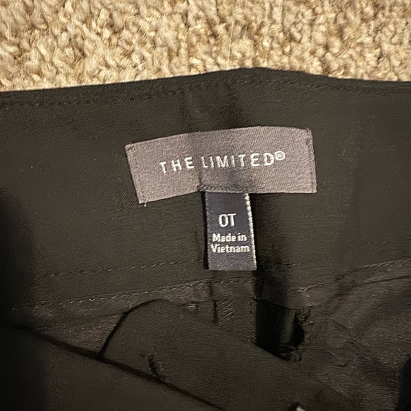 NWT The Limited Black Dress Pants Size OT (one Size) fits like medium - Picture 3 of 4